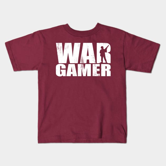 War Gamer Kids T-Shirt by TCP